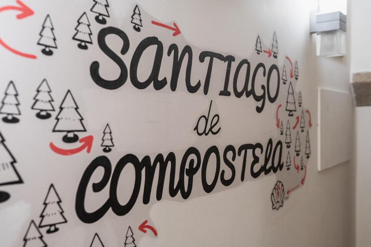 Albergue The Last Stamp Santiago de Compostela Bagian luar foto